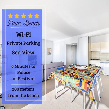 Apartamento Palm Beach- Free Wifi- Parking- Sea View Cannes Exterior foto