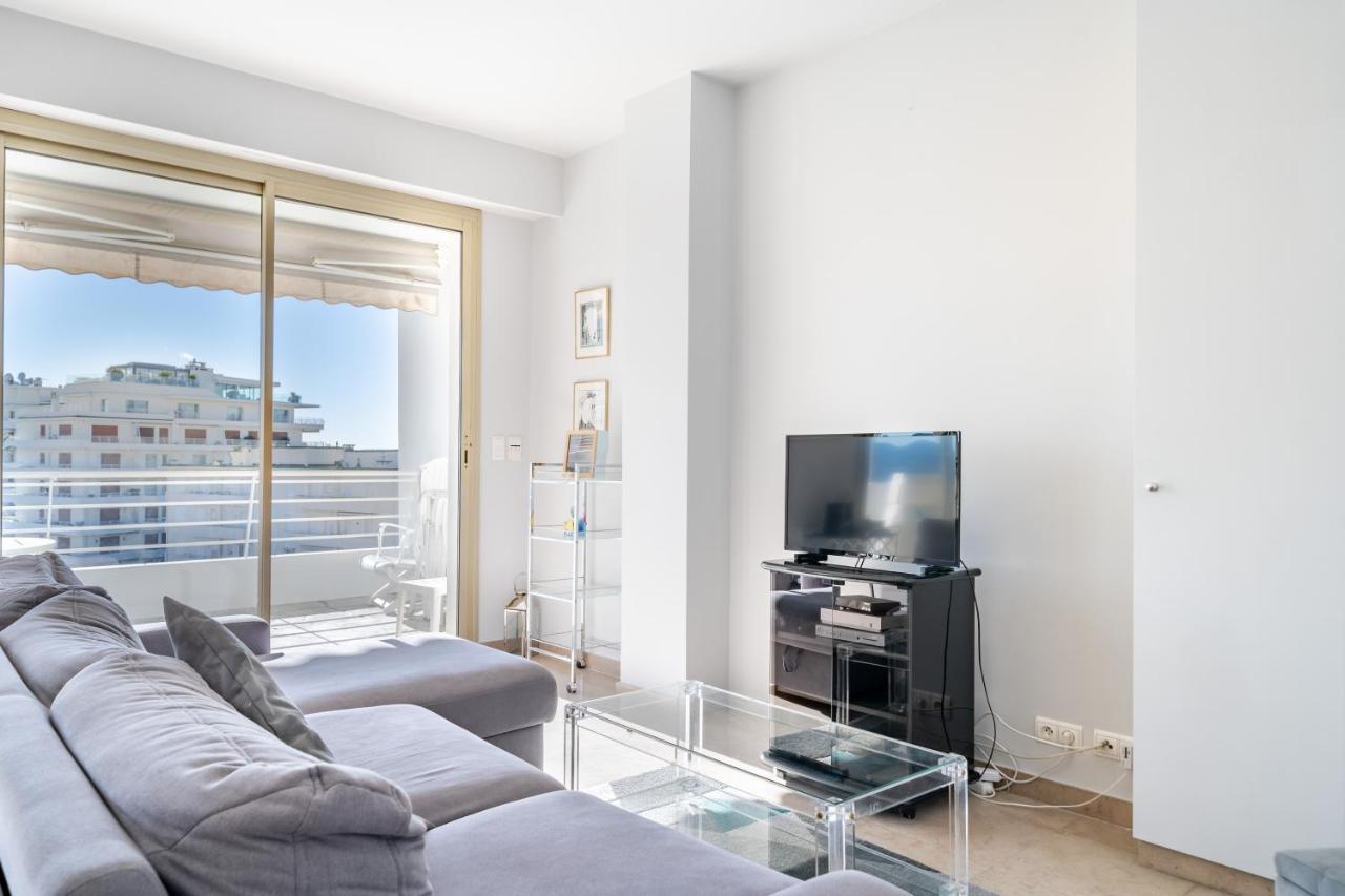 Apartamento Palm Beach- Free Wifi- Parking- Sea View Cannes Exterior foto