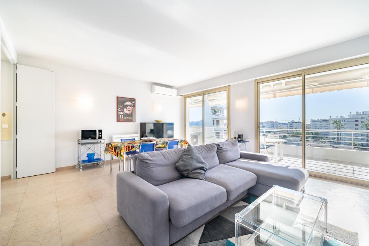 Apartamento Palm Beach- Free Wifi- Parking- Sea View Cannes Exterior foto